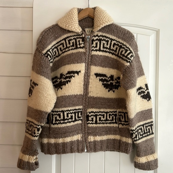 LL Bean 1970s wool sweater - Picture 1 of 4